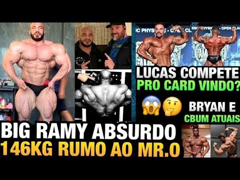 BIG RAMY ENORME COM 146KG - CBUM E BRYAN IMPRESSIONANTES - LUCAS PINHEIRO PRÓXIMO DO PRO E MAIS