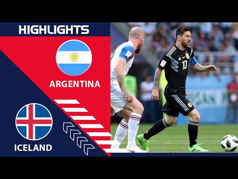 🔴 Argentina vs Iceland | Fighting Spirit Takes Center Stage