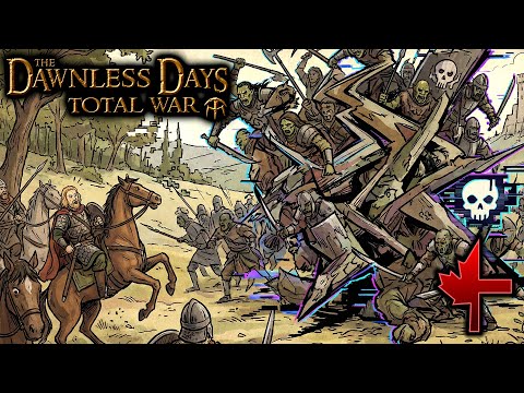 MASSIVE ENEMY GLITCH! 💀 | The Dawnless Days Mod (Total War) - Rohan Campaign Part 7