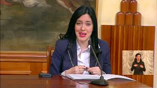 Misure del Governo nel nuovo decreto: intervento del ministro dell'Istruzione, Lucia Azzolina