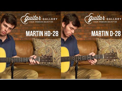 Martin D-28 vs Martin HD-28