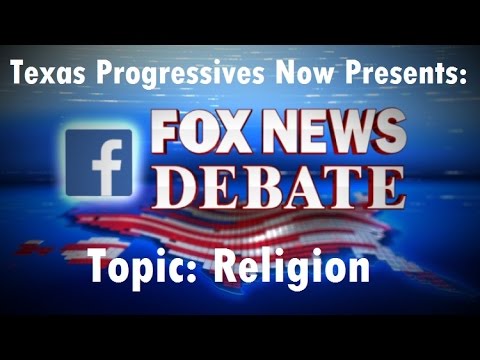 Fox News GOP Debate by Topic: Religion (8-6-15)