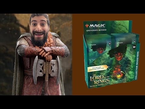 Lord of the Rings MTG Case Opening - Ring and Surge Foil from ONE Box?!