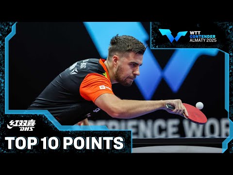 Top 10 Points | Presented by DHS | #WTTAlmaty 2025
