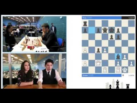 Jones Gawain Vs Hou Yifan !!! Tata Steel Chess video's Masters 2018 Round 9