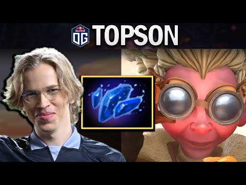 OG.TOPSON SNAPFIRE WITH AGHANIMS SHARDS - DOTA 2 7.28 GAMEPLAY
