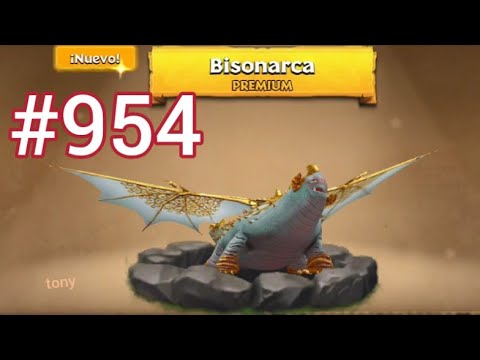 Dragones, Resurgir de Mema #954 - Bisonarca (Premium) y Trampeador Frondoso