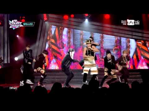 [130725] BTS (방탄소년단) - We are Bulletproof Pt 2 (위 아 불렛프루프 Pt.2) @ MNet MCountdown