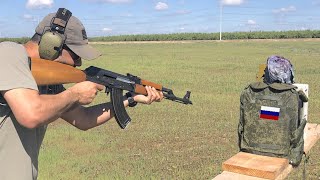 Download the video "Russian military body armor test 🇷🇺"
