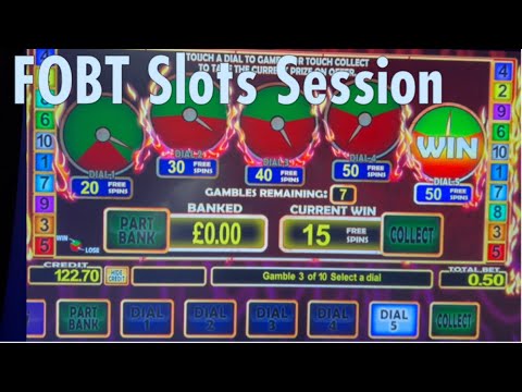 Multi Stake FOBT Slots Session Going for Max Spins and Jackpots inc £2 Mega Chase on Cops & Robbers