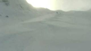 preview picture of video 'Vallon du Grand Pré à ski de rando - 24 novembre 2008'