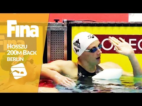 Hosszu also wins in Berlin in the women's 200m backstroke #2 Berlin