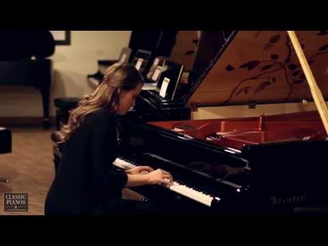 Kelsey Lee Cate performs Edelweiss on the Schonbrunn Bösendorfer Piano at Classic Pianos