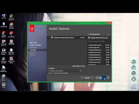 Install Adobe After Effect CS5 5