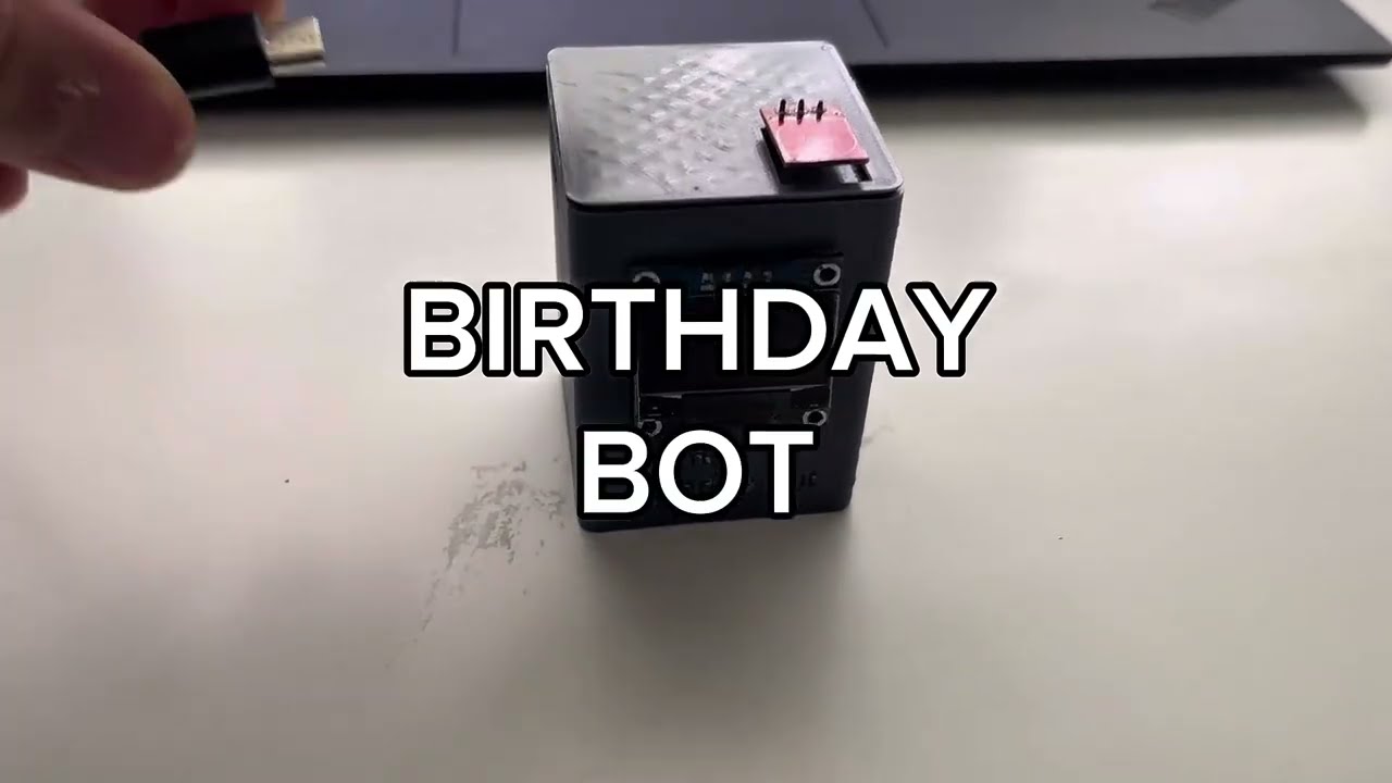 Watch the Birthday Bot Demo