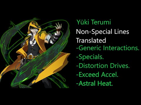 BlazBlue Centralfiction Yūki Terumi Fully Translated