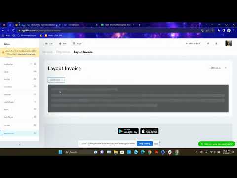 Fitur Menampilkan Bahan Produk Manufaktur saat Cetak Invoice