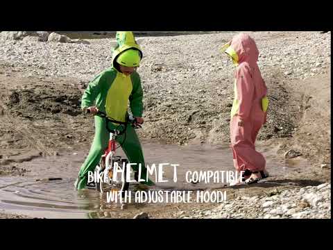 WEEDO FUNWEAR IS FUN AND ALSO SUPER FUNCTIONAL BY MANUFACTURE - HELMET-COMPATIBLE, ADJUSTABLE HOOD