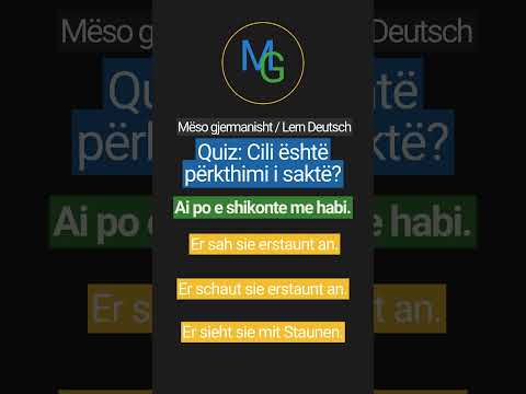 😲 A mund ta përkthesh saktë? 🇩🇪 #learnGerman