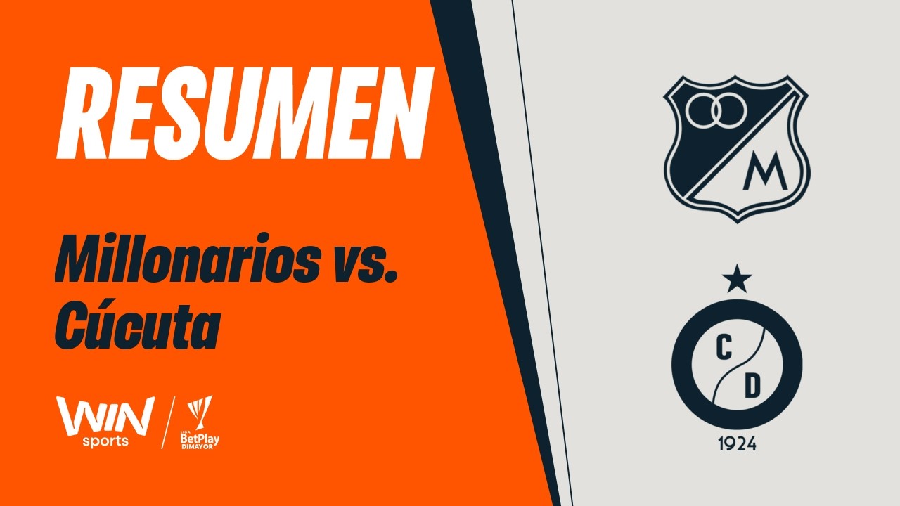 Millonarios vs Cúcuta Deportivo Highlights