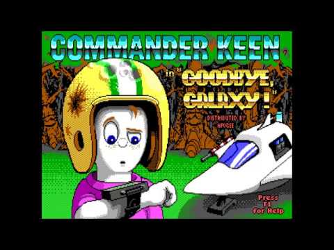 MS-DOS Crypt - Commander Keen 4 - Secret of the Oracle - YouTube