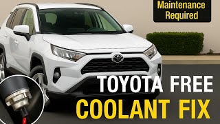 Free Toyota Coolant Leak Fix | Dealer Extends Warranty For Coolant Bypass Valve