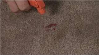 Carpet Cleaning : Removal of a Berry Juice Stain From Carpet
