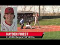 Hayden Priest (NWOSU Rangers) Catcher - Prospect Video (Including home run)