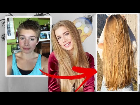Meine Haarjourney: in 5 Jahren von ultra KURZ auf mega LANG  ?!? #Tipps (Spliss, Färben, Pflege)