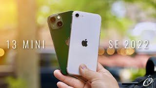 Apple iPhone 13 mini vs Apple iPhone SE (2022) with Camera Test Comparison