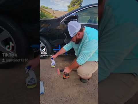 How to remove spray paint from your car!