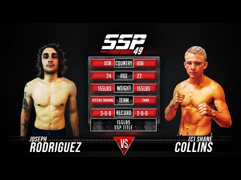 Joseph Rodriguez vs Shane Collins - SSP 49