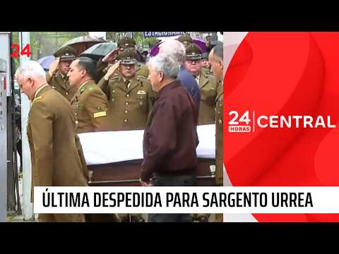 Funerales de Sargento Urrea: El último adiós al carabinero asesinado en Quilleco |24 Horas TVN Chile
