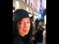 Alan Merrill, Rockefeller Center rants
