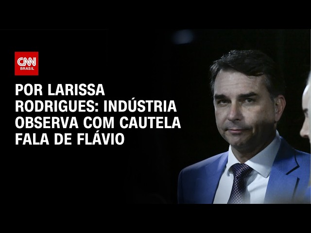 Tarifaço: indústria observa com cautela fala de Flávio Bolsonaro | Live CNN