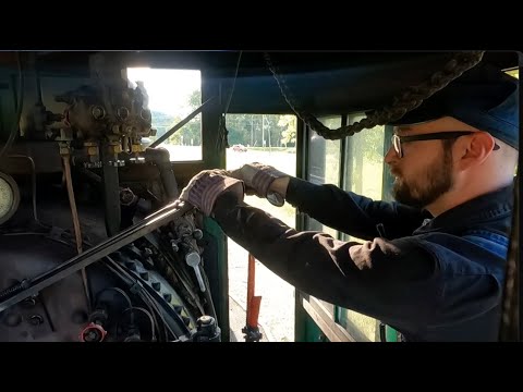A Cab Ride In A Baldwin Steam Locomotive