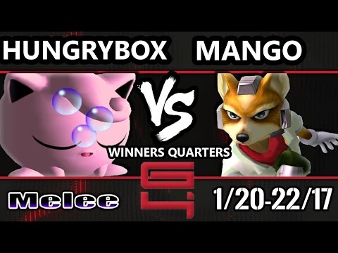 Genesis 4 SSBM - Liquid` Hungrybox (Jigglypuff) Vs. C9 Mango (Fox) Smash Melee Winners Quarters