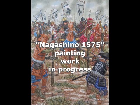 NAGASHINO COVER BOX painted by G.Rava : the painting process. What an artist !
