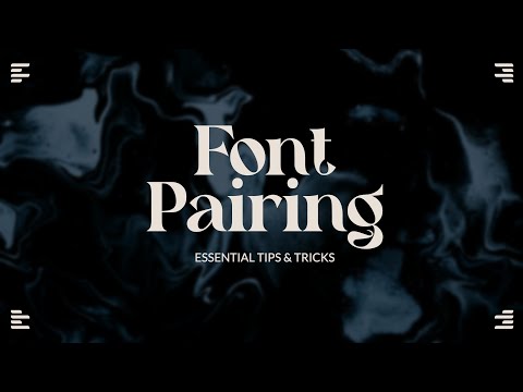 Quick Tips for Better Font Pairing