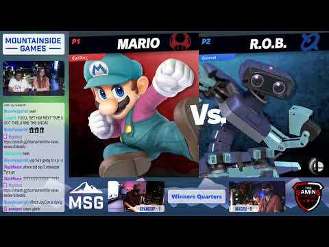 Spamcop (Wolf, Mario) vs Machu (Pyra/Mythra, ROB) | Cave Series #6 Winners Quarters
