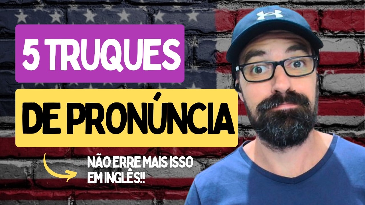 Melhore sua PRONÚNCIA com essas regras | Dicas fáceis e simples!