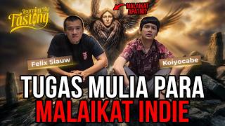 Download lagu MALAIKAT YANG PUNYA 2400 SAYAP! 4 Kali Lipat Sayap Jibril! Tugasnya? | LearnByFasting ft Felix Siauw mp3