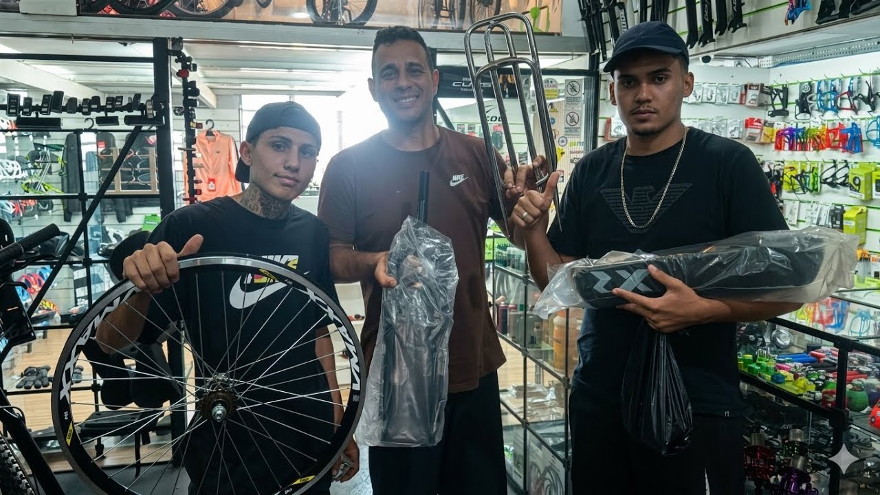 GASTEI 678,00R$ PARA MONTAR MINHA NOVA BIKE MOTORIZADA!