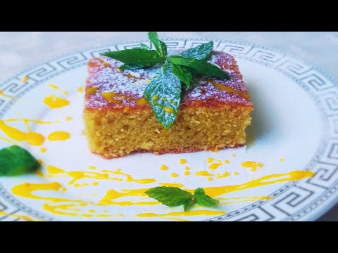 Simple orange syrup pie /Пирог к чаю в апельсиновом сиропе/ Очень вкусно