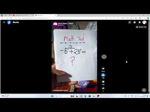 Viral maths Problems - Squaring a Negative Number or the Negative of a Number Squared?