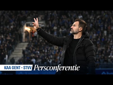 🎙️ Persconferentie na KAA Gent - STVV