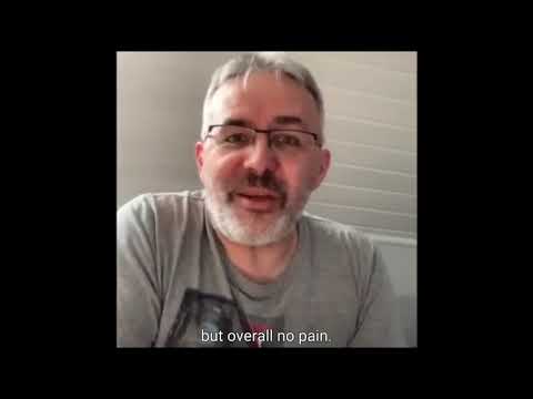 [Good is a lifestyle] Testimonials of Healing by Zbigniew John Popko: Mirek Walczysko about his back pain and diabetes