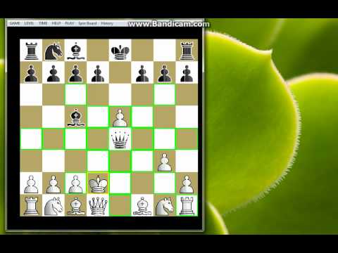 Alehinova odbrana u sahu -  greške u otvaranju trik # 109 sah i mat