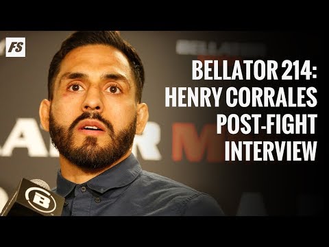 Bellator 214: Henry Corrales post-fight interview