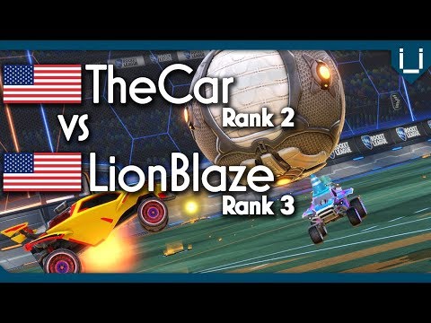 TheCar (Rank 1 NA) vs LionBlaze (Rank 2 NA) | Rocket League 1v1